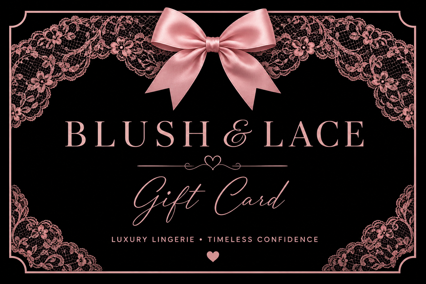 Blush & Lace Gift Card