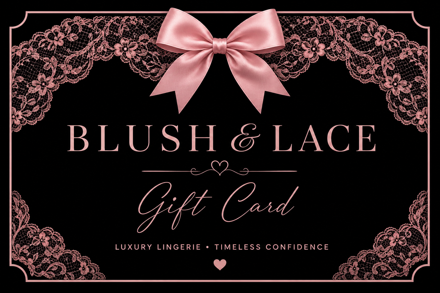 Blush & Lace Gift Card